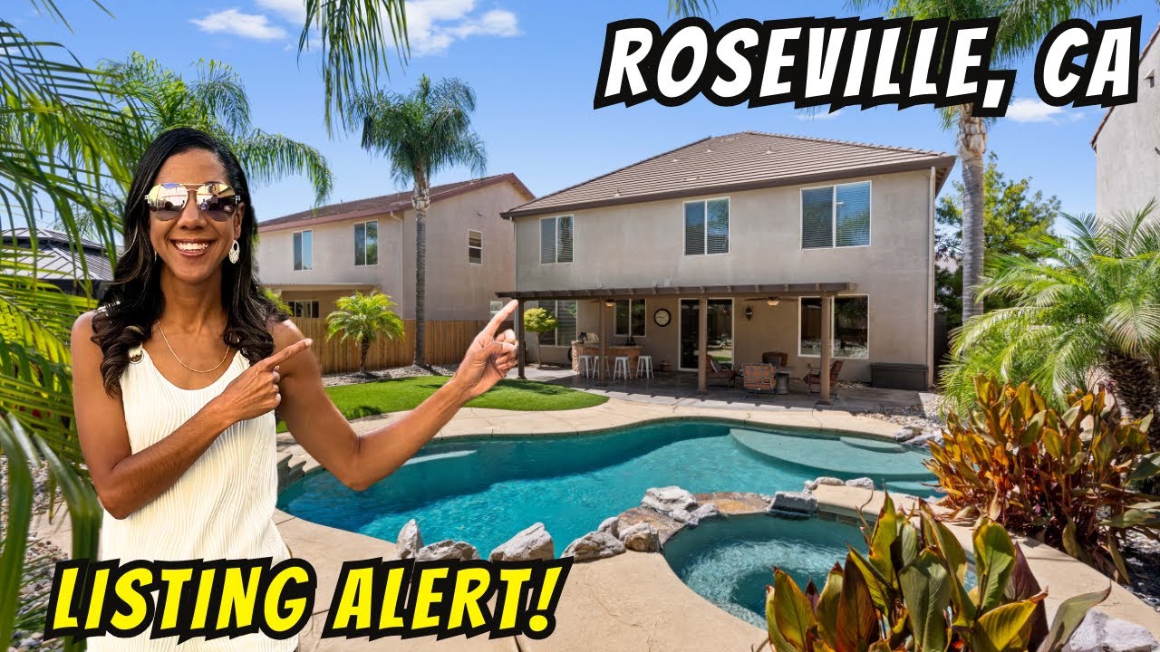 ROSEVILLE CA | Home for Sale | 4 Bedroom 3 Bath in WestPark | 408 Kersey Ct