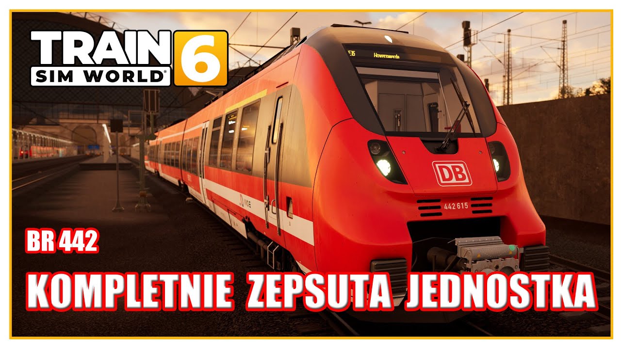 Totalnie zepsuta jednostka | BR 442 Talent 2 | Train Sim World 6 po polsku | Symulator kolejowy