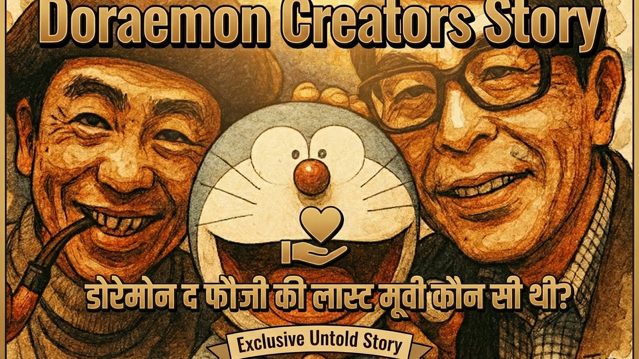 😱History of Fujiko Fujio (Creators of Doraemon