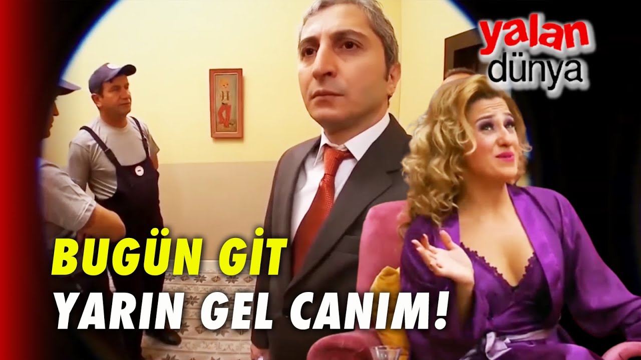 Zerrin'in Evine Haciz Geldi! | Bir Gece Ansızın Gelebilirim!  - Yalan D&uuml;nya &Ouml;zel Klip