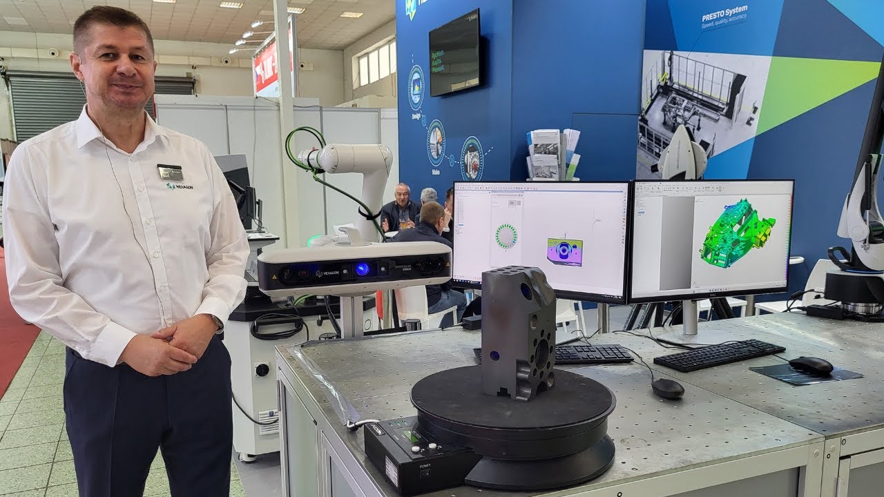 Skener se strukturovan&yacute;m světlem SmartScan VR800: Rychl&eacute; nastaven&iacute; a vysok&aacute; produktivita 3D měřen&iacute;