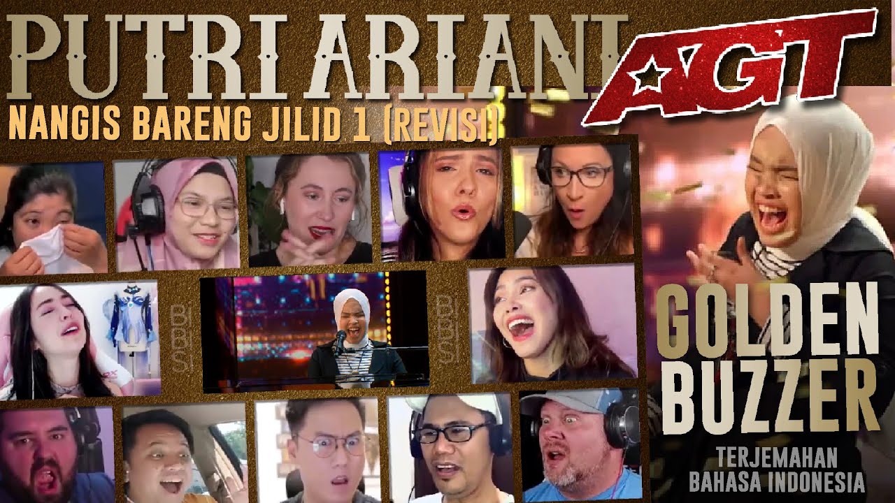 NANGIS BARENG ANGKATAN KE 1 😰😭❗ PUTRI ARIANI AGT GOLDEN BUZZER REACTION COMPILATION(REVISI)