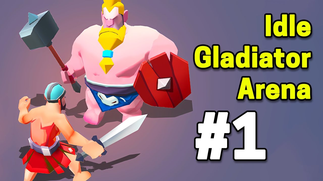 Idle Gladiator Arena Part 1 Gameplay Walkthrough | Android Casual - Simulation Game