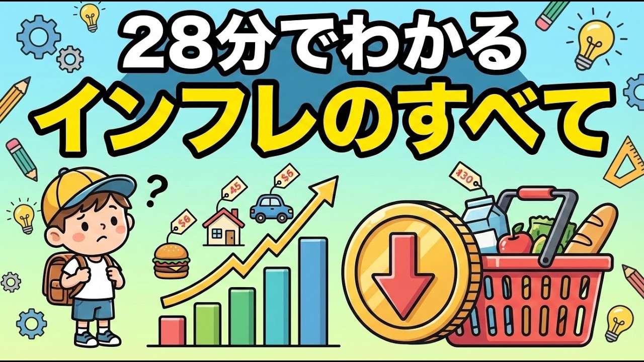 小学生でも理解できる「インフレ」28分で総まとめ