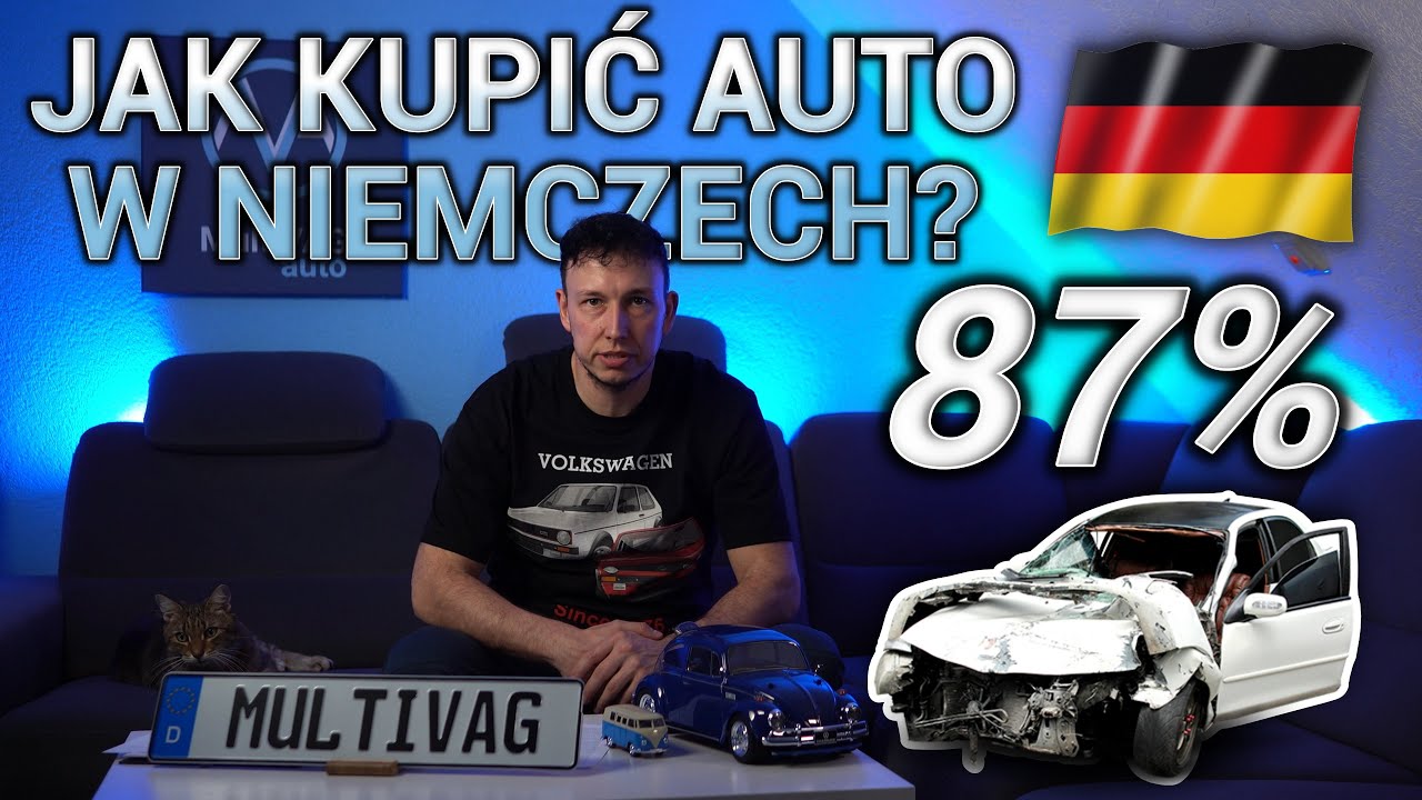Jak dobrze kupić auto w Niemczech? Sprawdź, zanim kupisz! 87% aut z Niemiec jest powypadkowych!