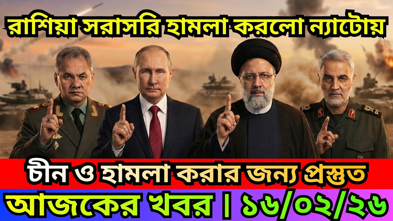 BBC  News 15 Feb 2026  || আন্তর্জাতিক বাংলা নিউজ  || World News Bangla || International News Today