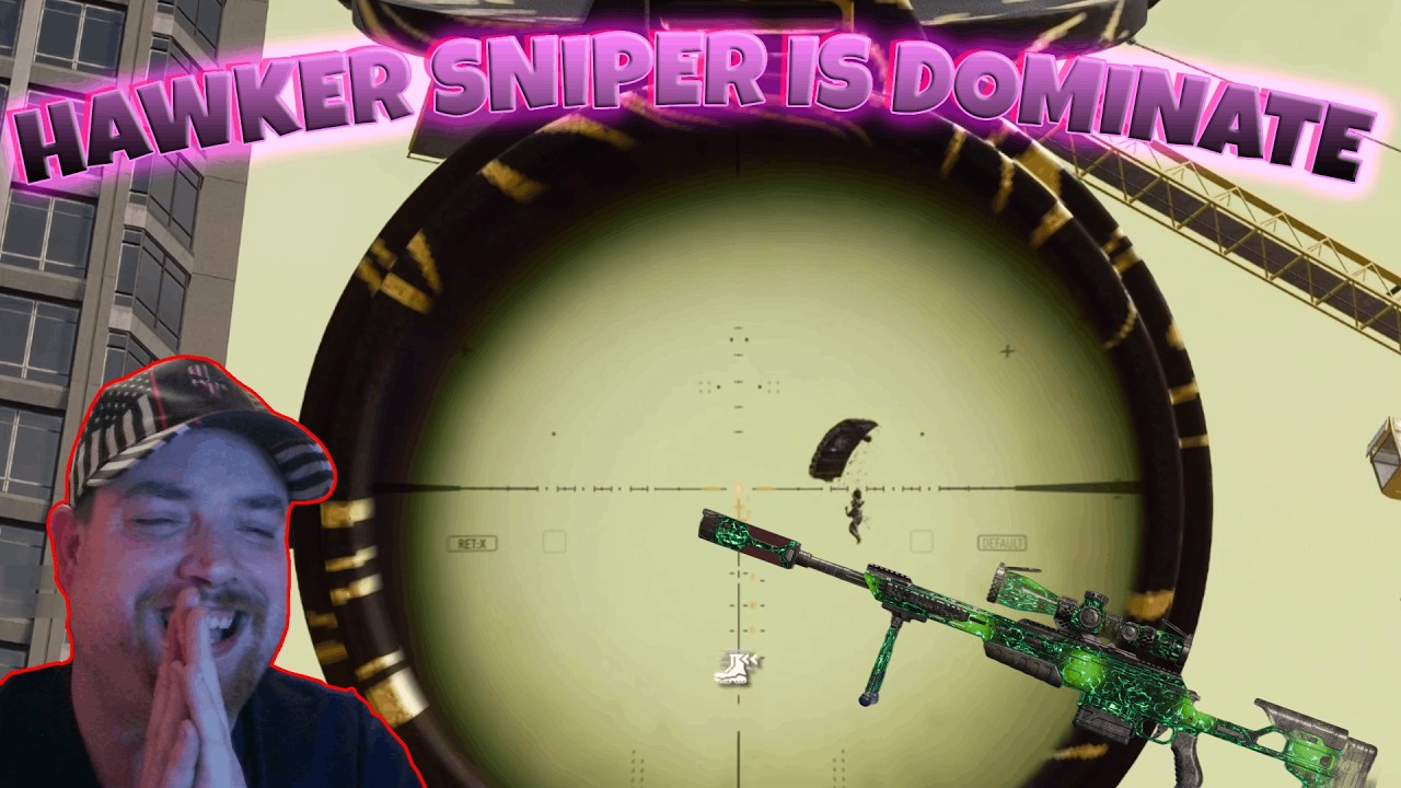 WARZONE's HAWKER Sniper is the META!! #cod #warzone