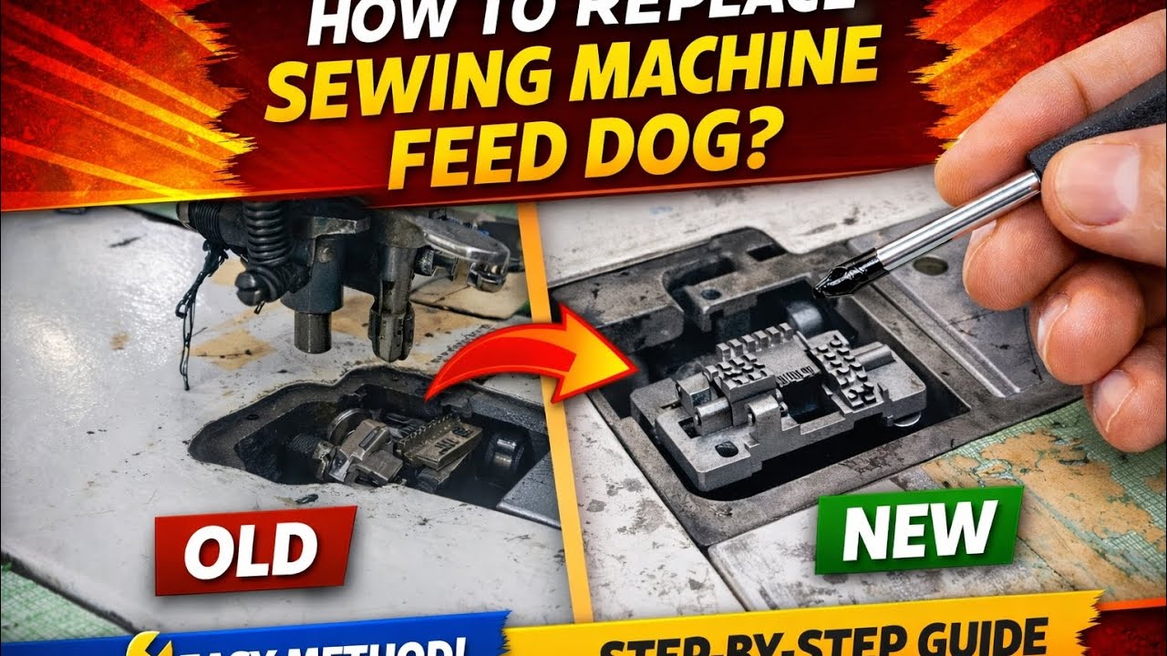 How to Change Feed Dogs on a Singer Sewing Machine (Step-by-Step Guide)