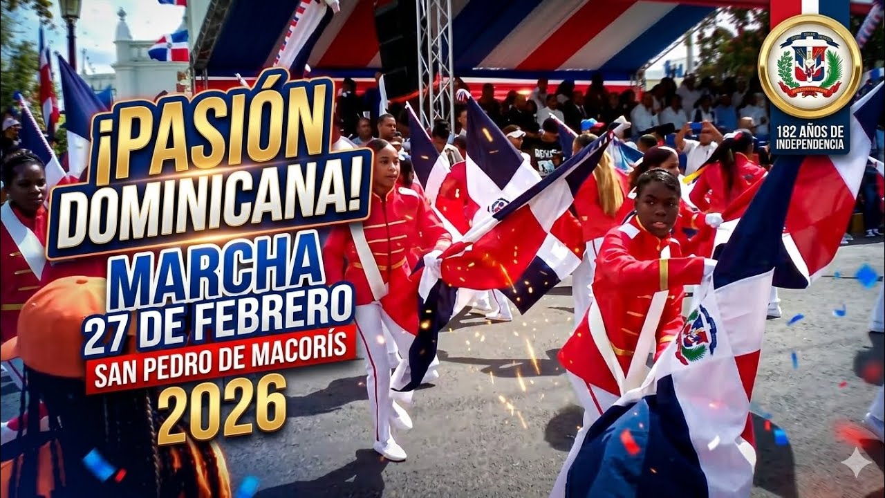 PARTE 2 DESFILE ESCOLAR 27 DE FEBRERO SAN PEDRO DE MACORIS 2026