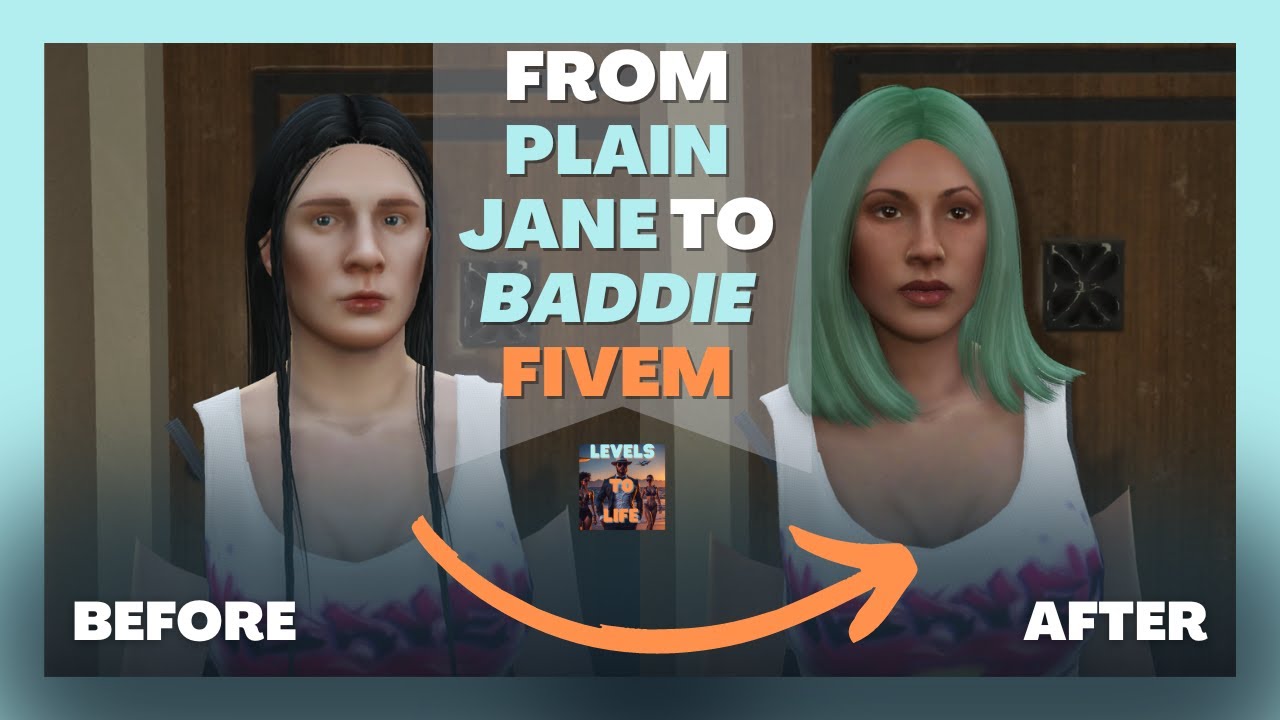 Cute Girl Character Creation in FiveM - Step-by-Step Guide
