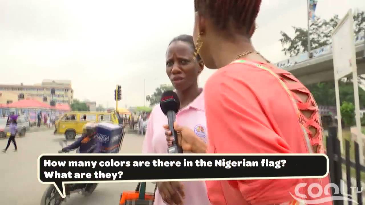 STREET TALK - How Many Colors Are In The Nigeria Flag | Cool TV