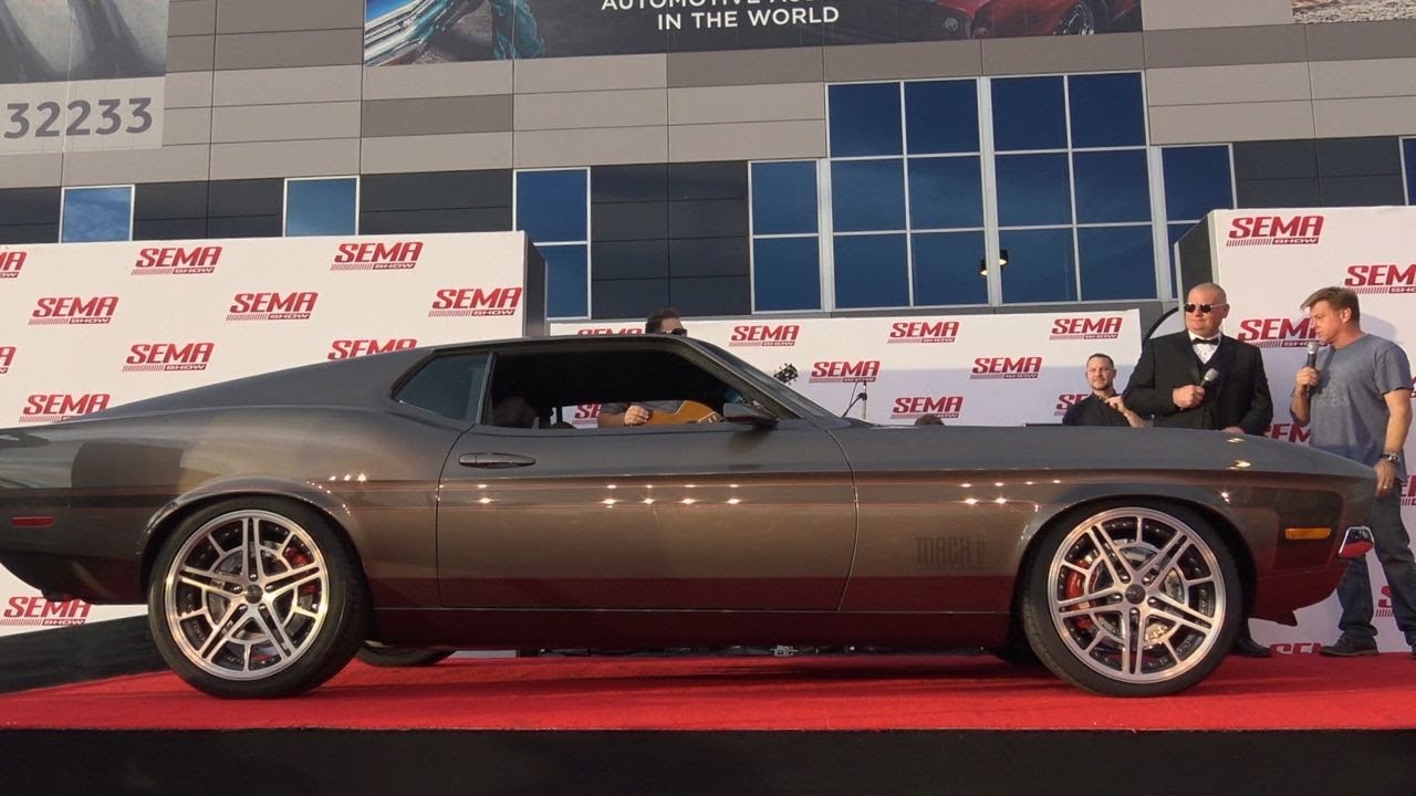 Chip Foose reveals the Mach Foose Mustang at 2017 SEMA