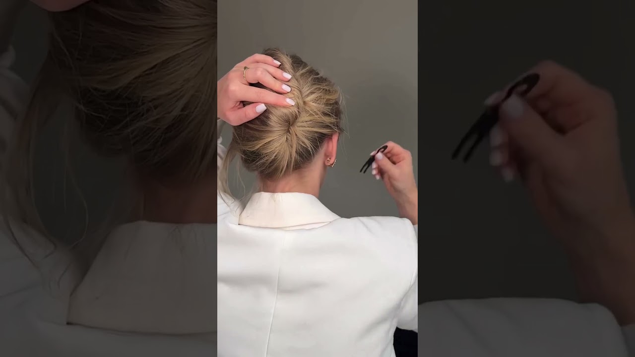 French Twist Hairstyle Tutorial with the Fiona Franchimon N&ordm;1 Hairpin #hairtutorial  #hairstyle