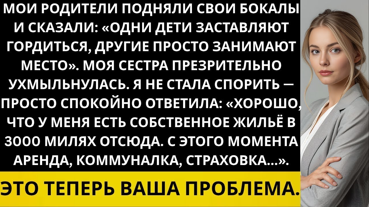 Мои родители насмехались  «Одними детьми гордишься, другие просто занимают место… и все засмеяли