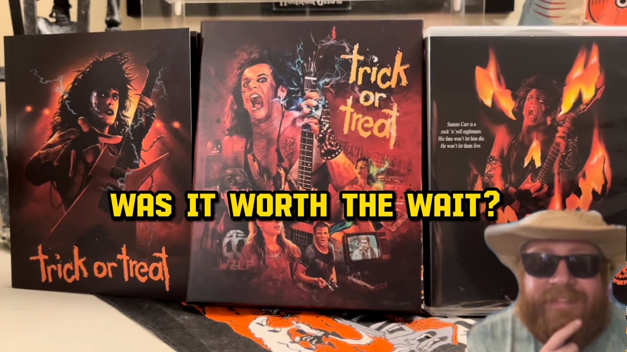 Trick Or Treat 1986 4K UHD Blu-Ray Review! Already Out Of Print!