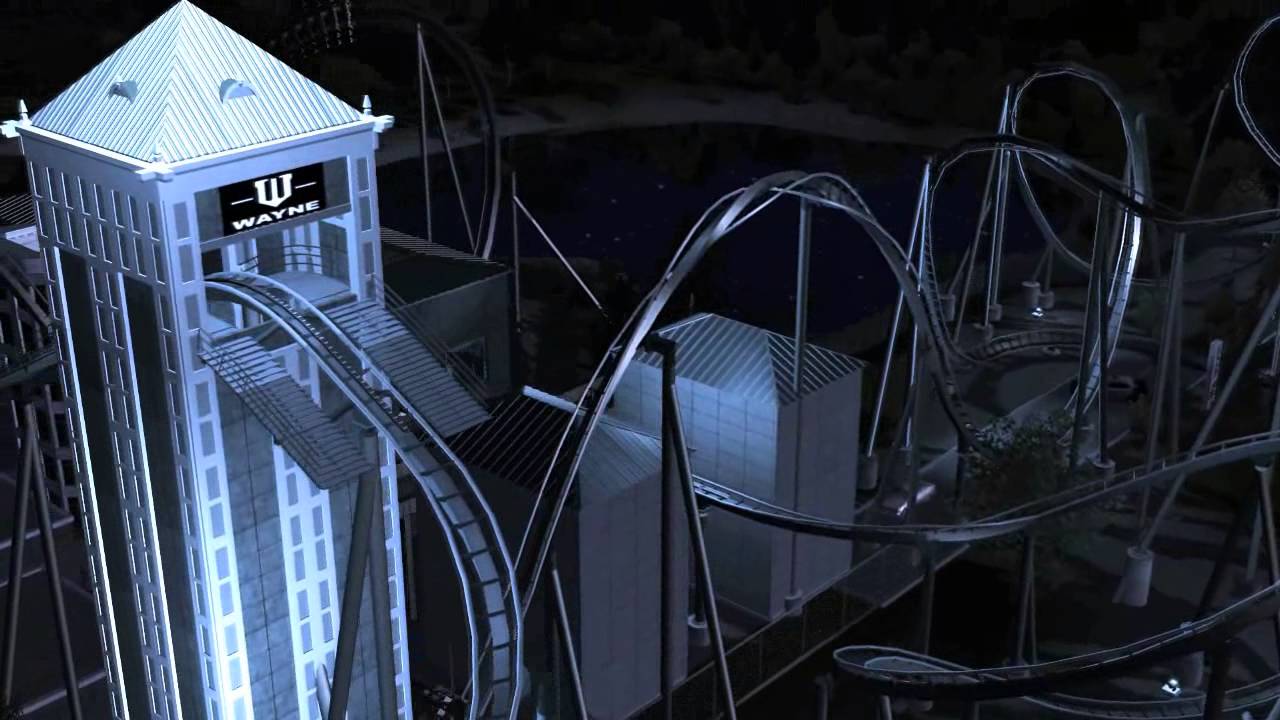 The Dark Knight Rises Coaster - RCT3 Wing Coaster