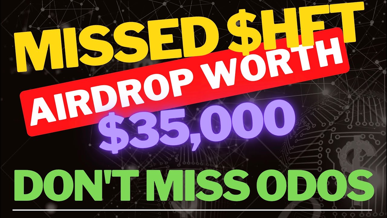 Hashflow $HFT Airdrop was worth $35,000 | DON'T MISS ODOS | CLAIM MULTIPLE NFTs