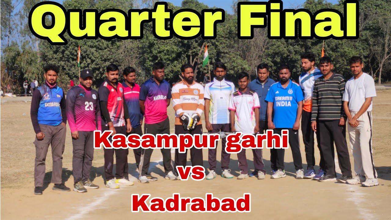 Kashampur garhi vs Kadrabad MSPL . Tennis Cricket Bijnor  