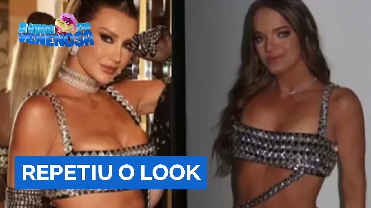 Rafa Justus usa mesma roupa que sua madrasta usou em 2023