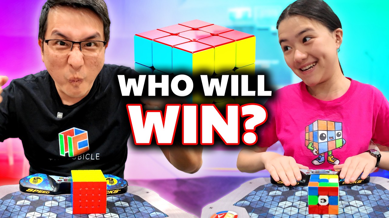 Can I Beat My Daughter In A Rubik’s Cube Competition? 🏅 *NEW* Adelaide Comp Vlog 2025