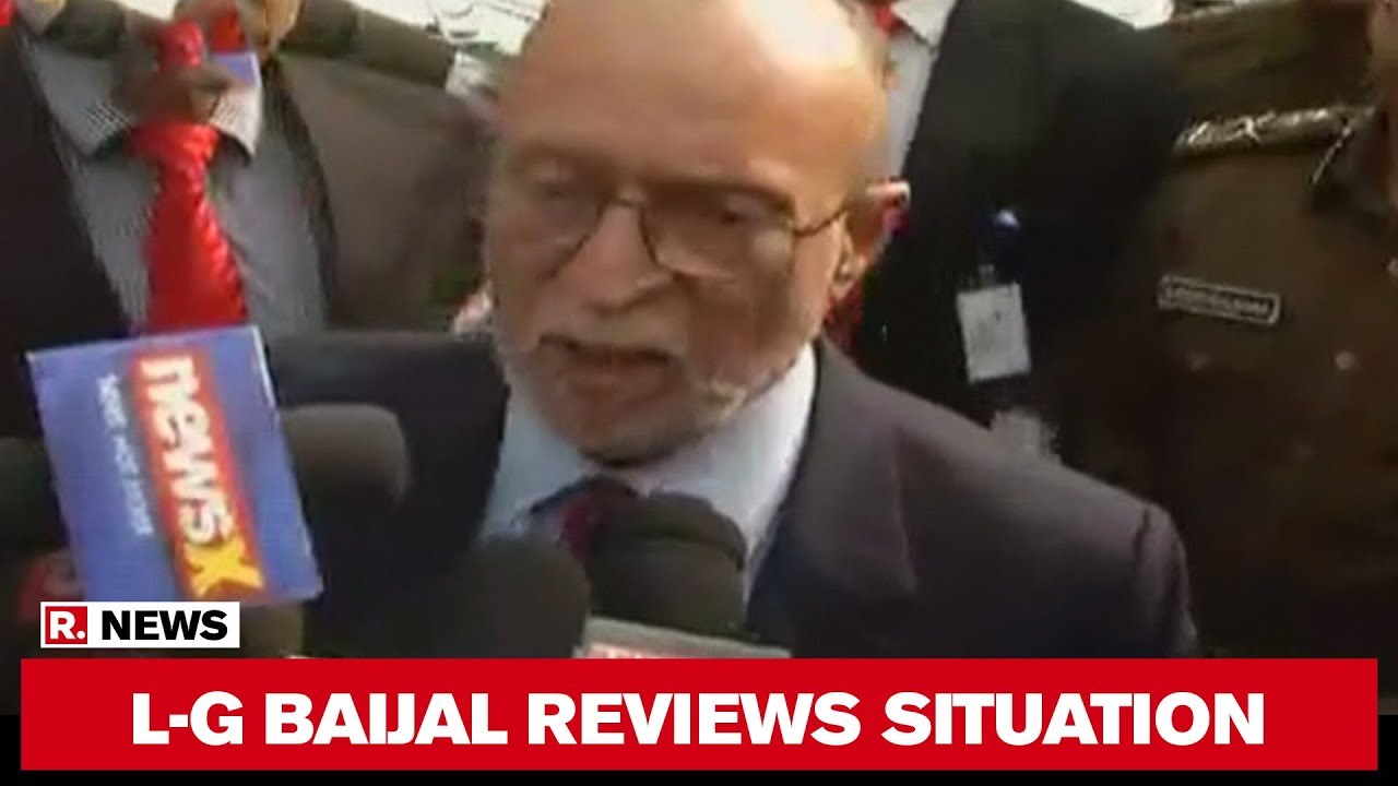 Delhi Lieutenant Guv Anil Baijal Visits Riot-Affected Areas, Takes Stock Of Law & Order