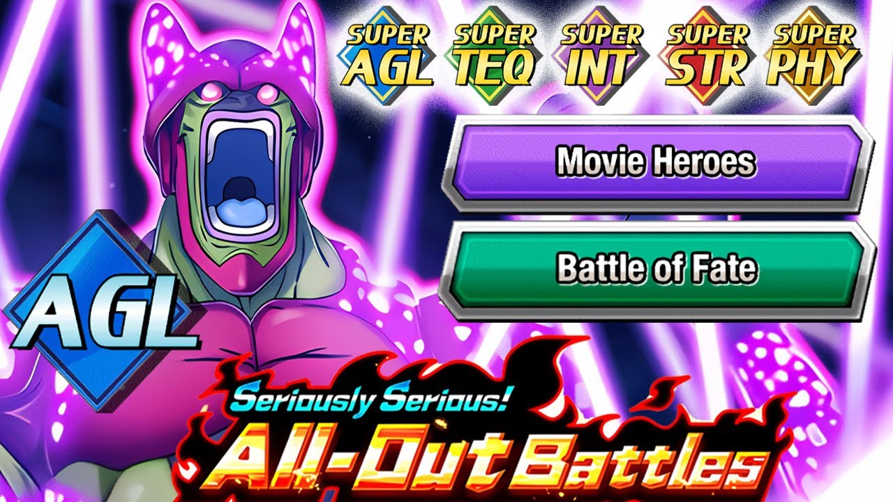 AGL, Super Class, Movie Heroes, Battle of Fate Missions VS Cell Max Seriously Serious Event!