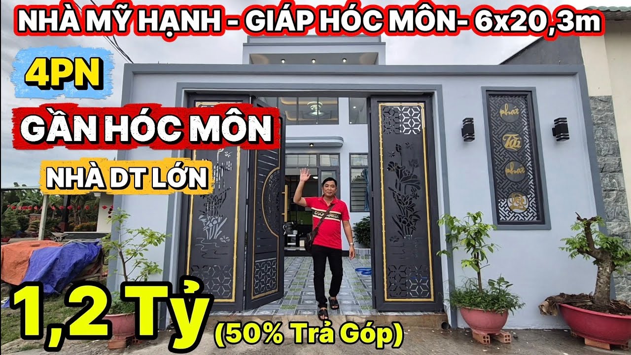 🔥 Nhà lầu 6x20, 4PN GIÁ SỐC tại Mỹ Hạnh – Đức Hòa, sát Hóc Môn, cơ hội hiếm có! 🔥