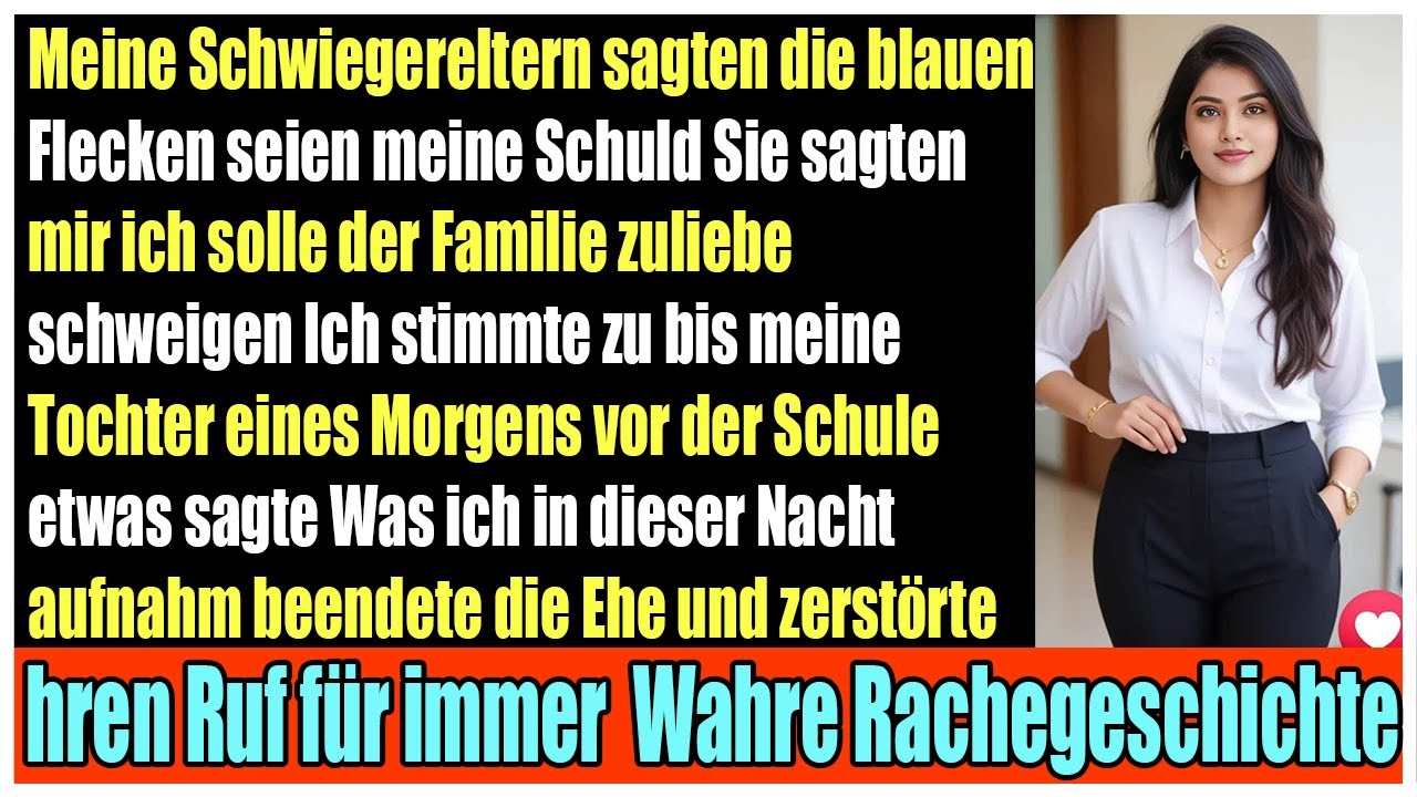 Sie gaben mir die Schuld an den Verletzungen – eine Nacht brachte die Wahrheit ans Licht