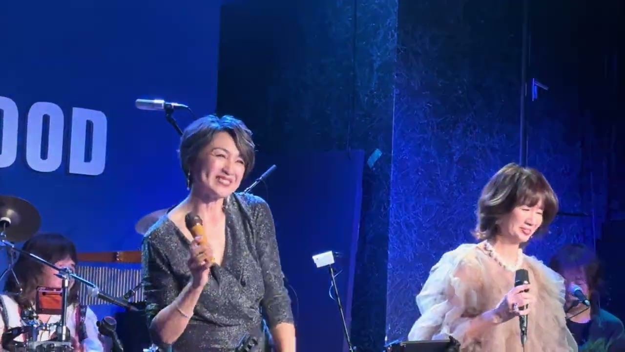 香坂みゆき・桑田靖子､クリスマス🎄ライブアンコール､東京汐留ブルームード､2024年12月17日