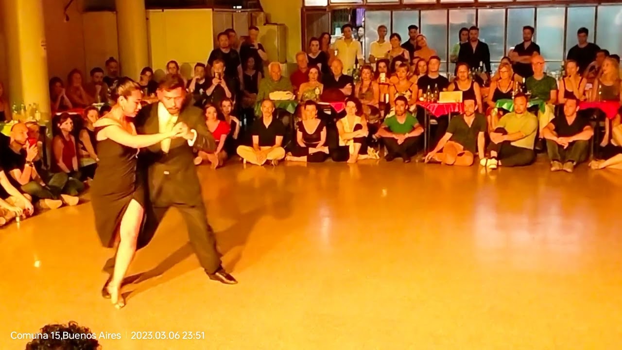 Corina Herrera & Octavio Fernandez, milonga 