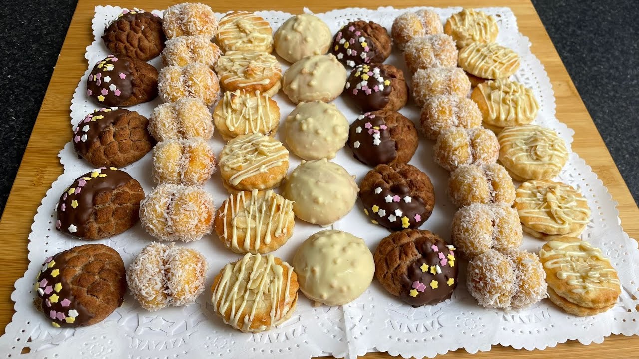 Receta de galletas o pastas de té / receta facil, paso a paso , tutorial, comida de Marruecos .