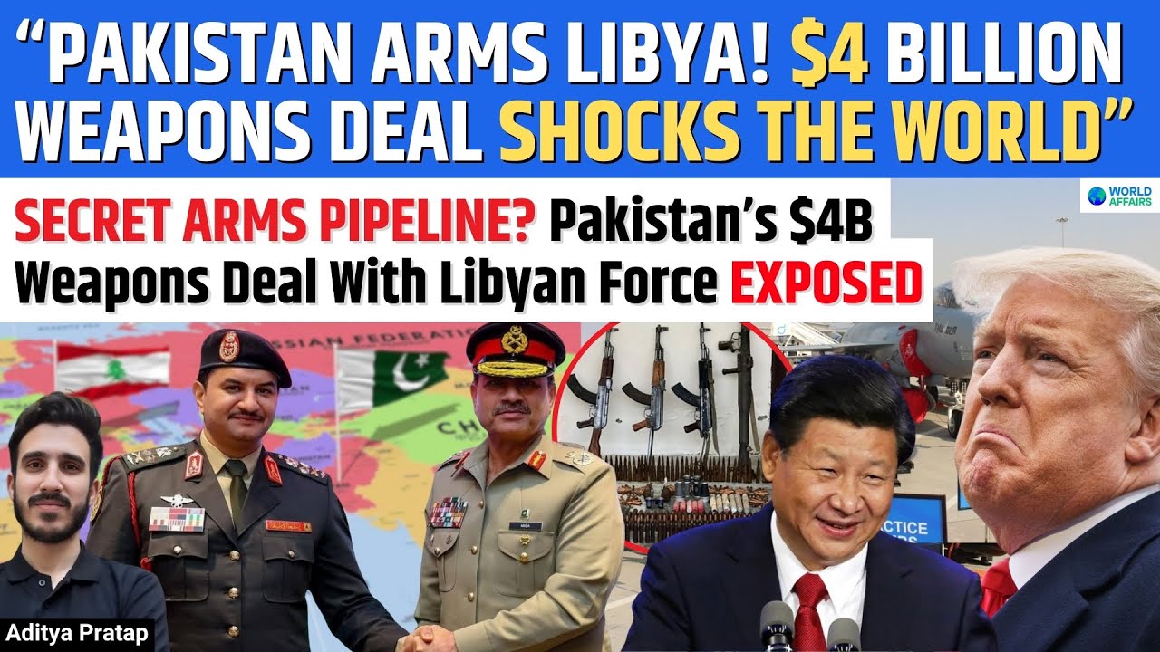 $4 BILLION Shock! Pakistan Sells Fighter Jets to Libya Despite UN Ban