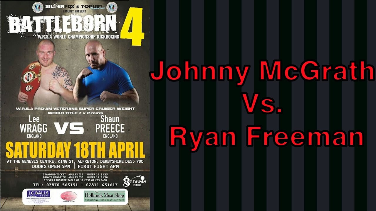 Johnny McGrath V Ryan Freeman - BattleBorn IV (2015)