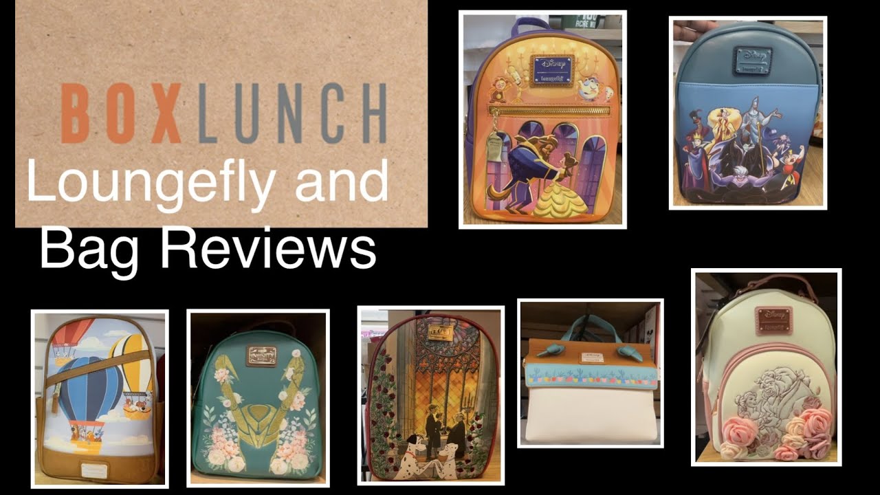 NEW! Disney Loungefly Backpack and Bag Reviews | Boxlunch Exclusives