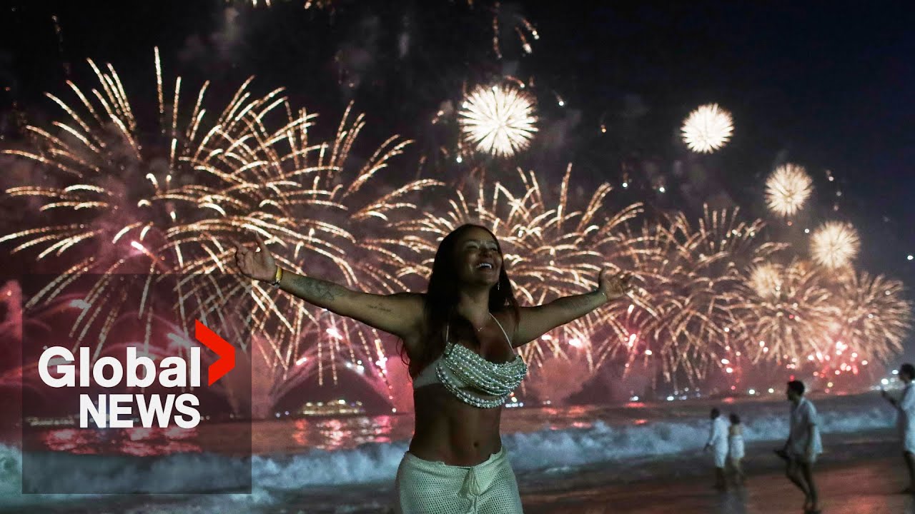 New Year&rsquo;s 2026: Rio de Janeiro&rsquo;s Copacabana Beach sizzles with hottest fireworks yet