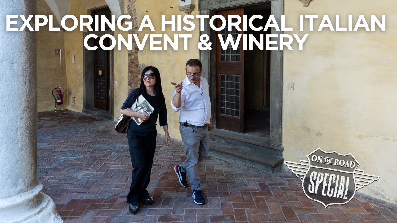 Visiting Franciacorta, Italy - guided tour of the Convento dell'Annunciata and the Bellavista Winery