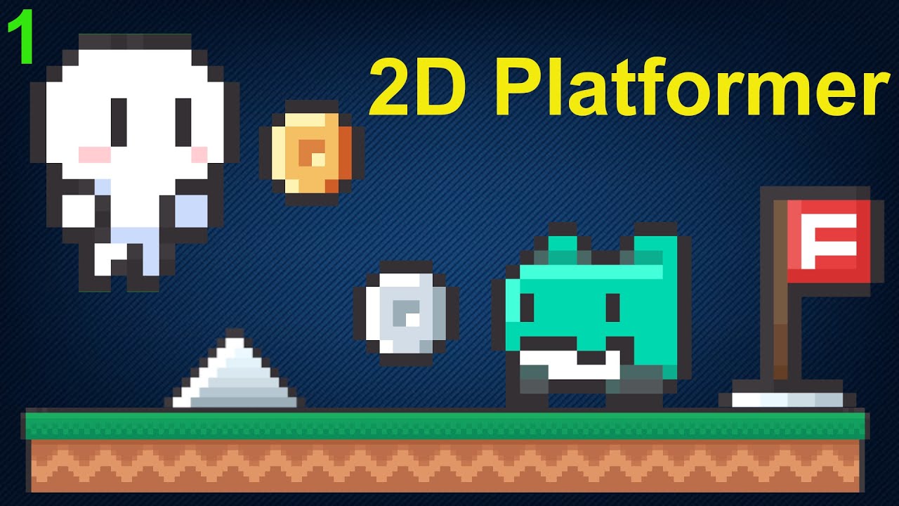 2D Platformer programmieren Unity | Tilemap, 2D Bewegung... |#1