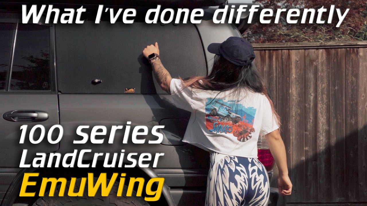 Я установил окно Gullwing - EmuWing 100 Series LandCruiser