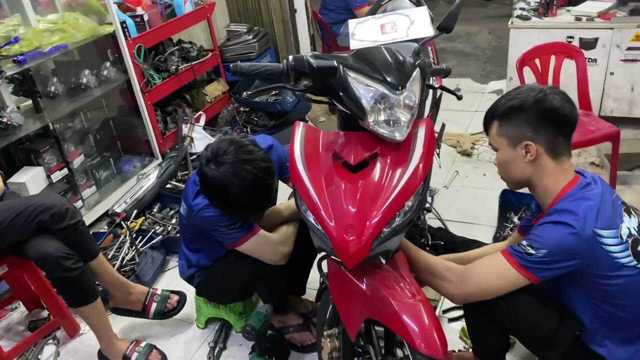 Exciter cách ae nhận biết nồi ngắt hết côn và bảo dưỡng côn như thế nào là ok