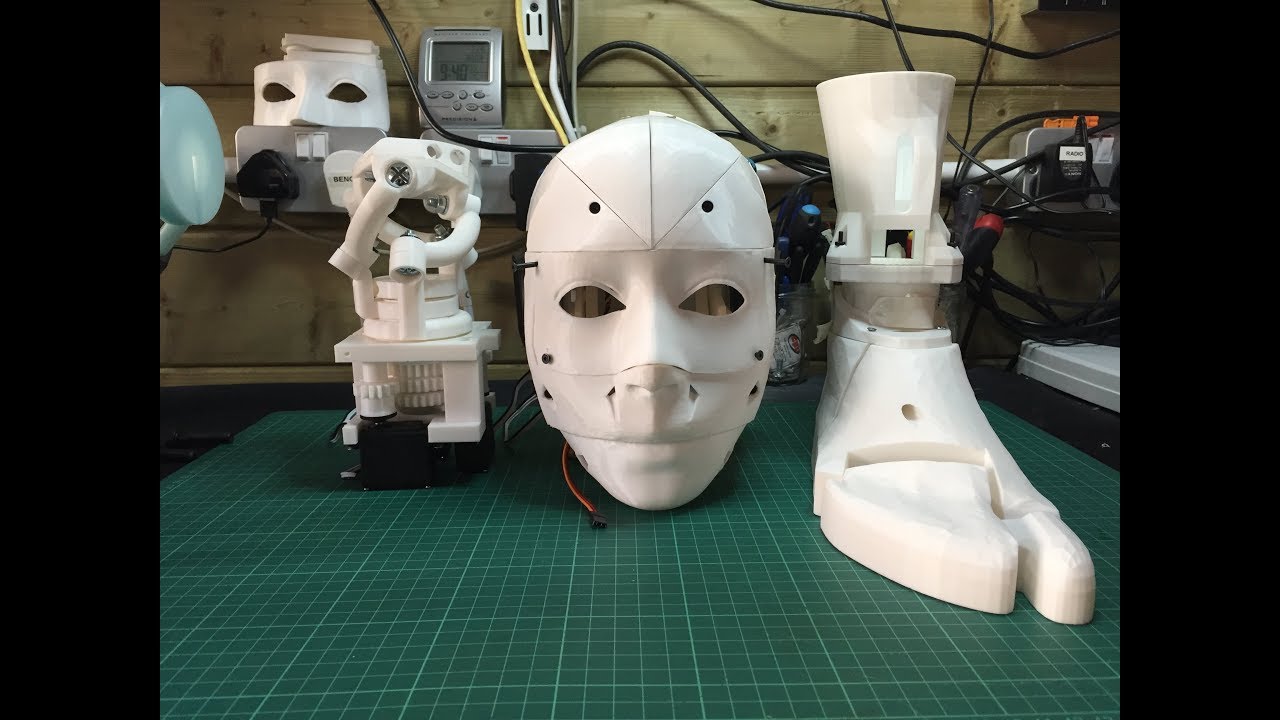InMoov Build Part - 30 [Drupp Neck Part - 1]