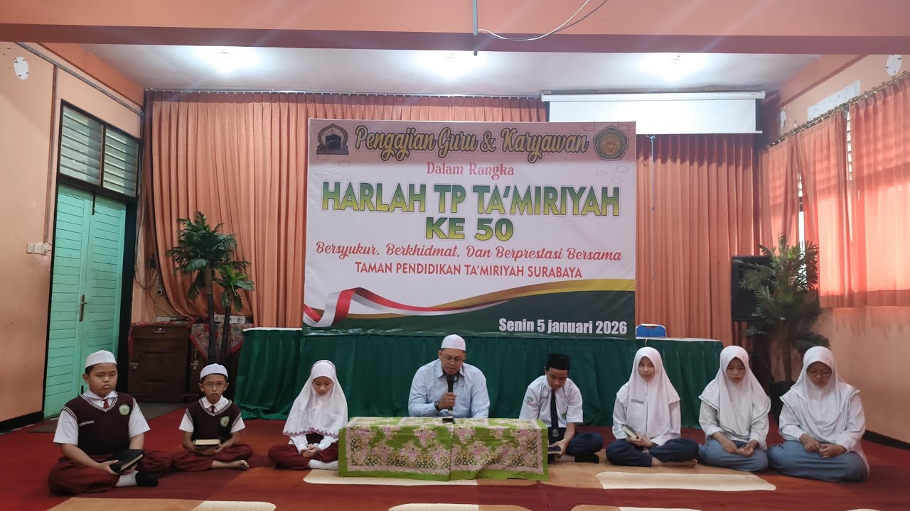 Khotmil Qur'an Bil Hifdzi dalam rangka Harlah TP Ta'miriyah Surabaya