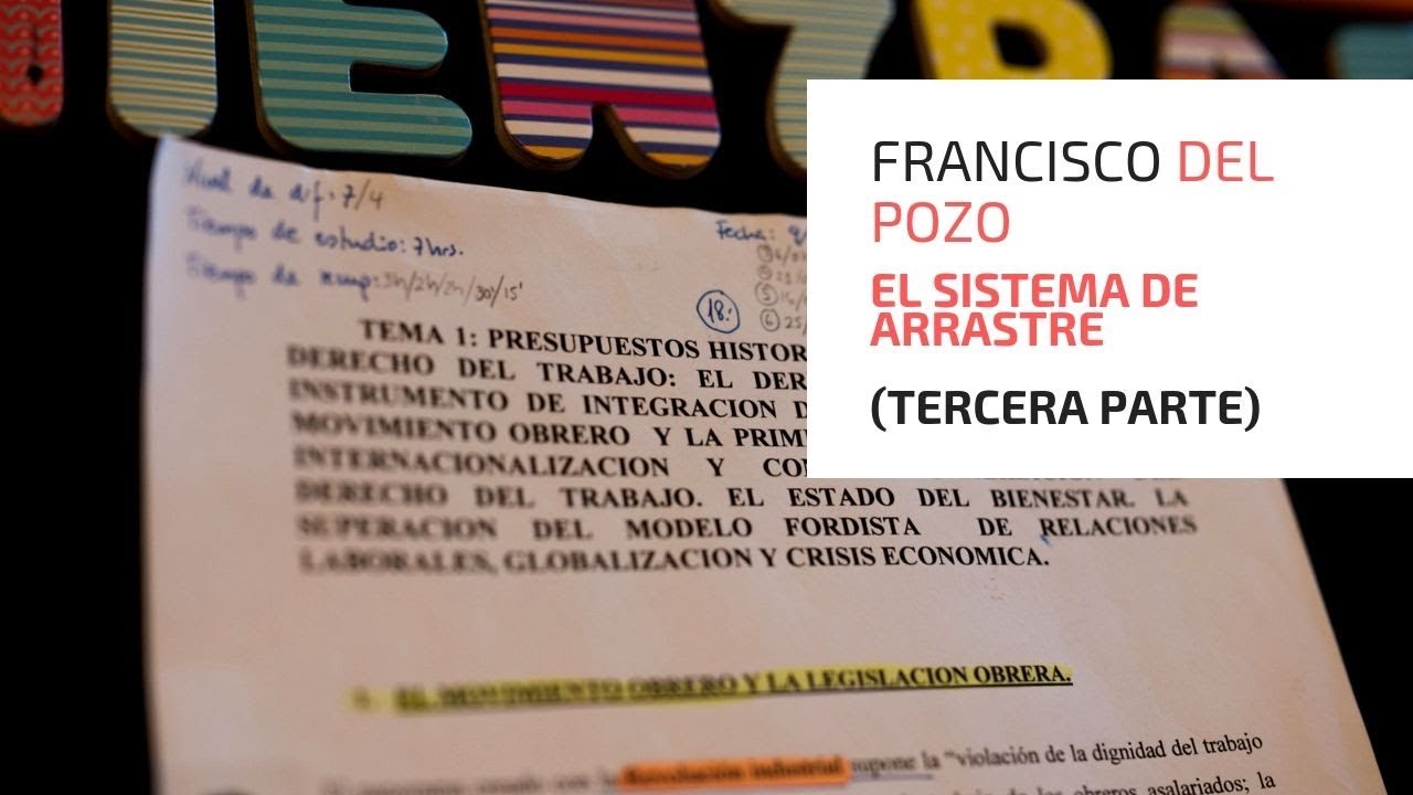 El Sistema de arrastre. #Video 3/5