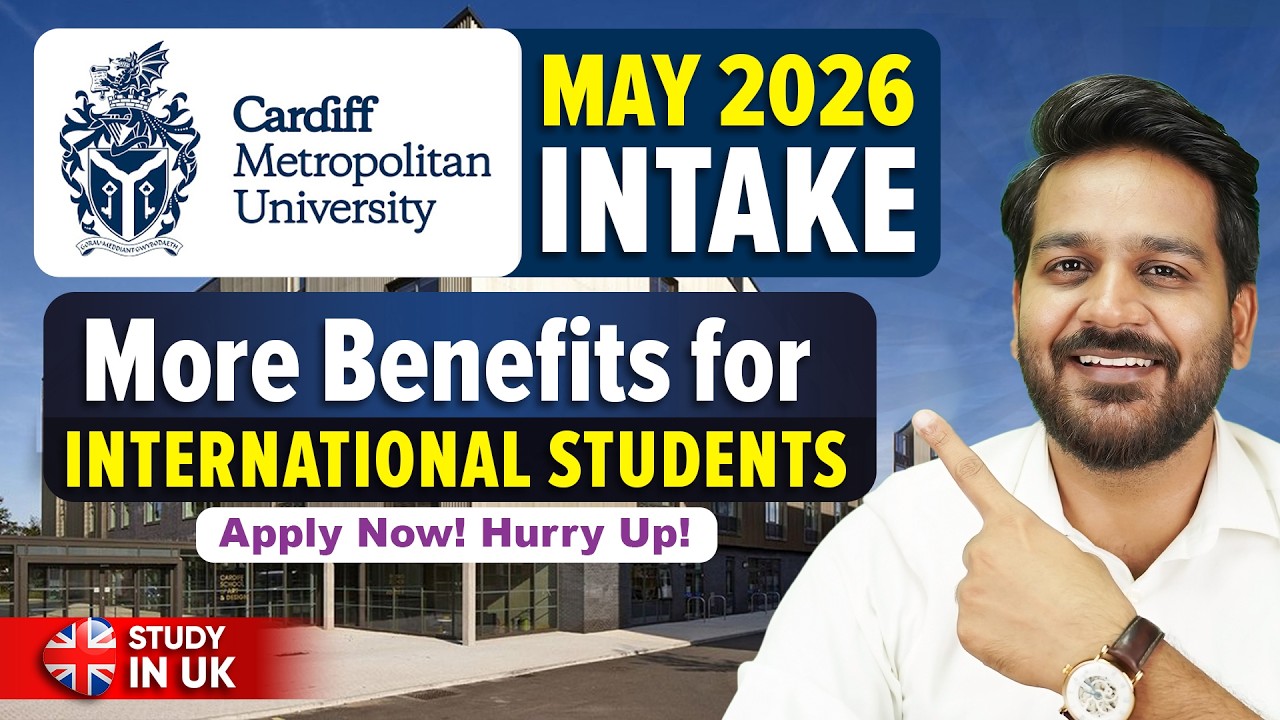 Cardiff Metropolitan University 🇬🇧 Benefits in UK May Intake 2026