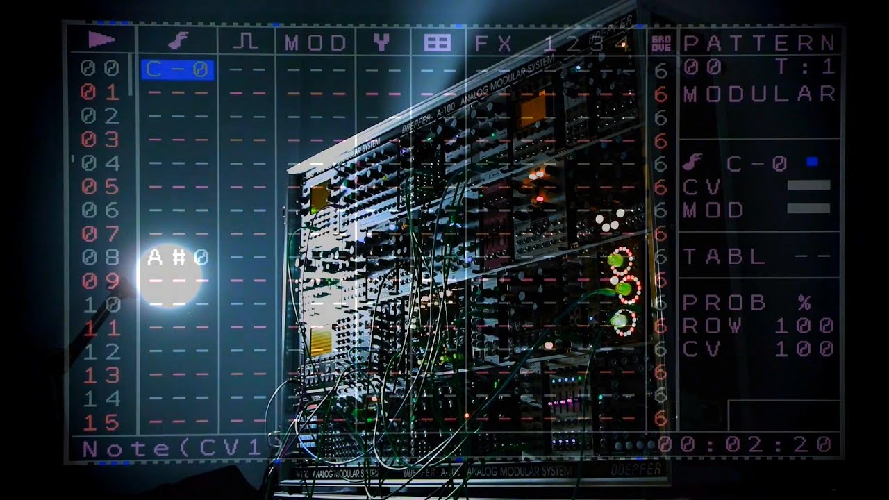 Koyaanisqatsi ending theme (Modular Synth - Nerdseq cover)