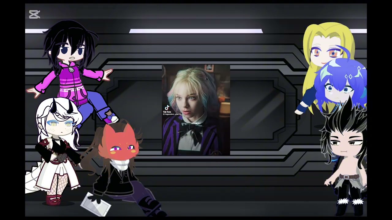 Fandoms React to each other | Enid Sinclair 1/3 | part 1/6 | W.i.p |
