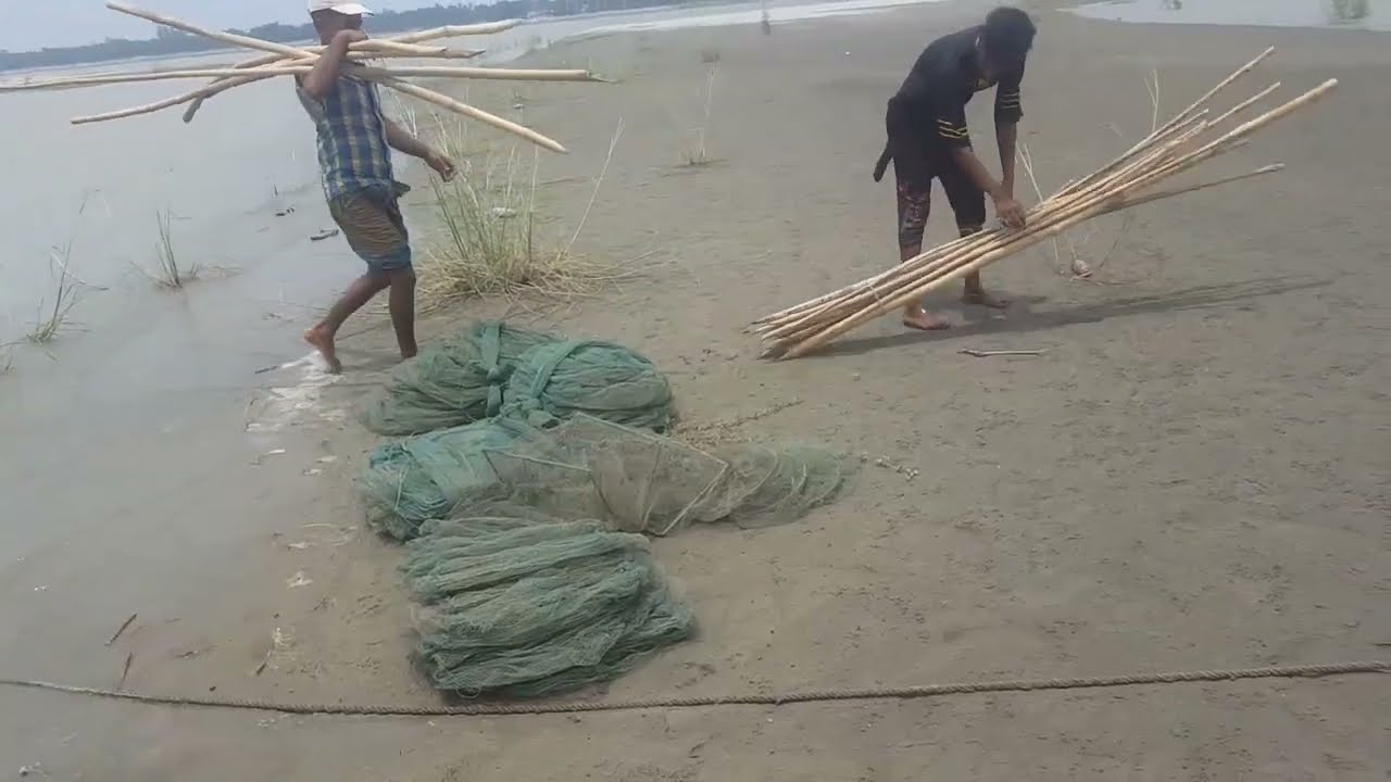 চায়না দুয়ারি জাল।chaina jal diye mach dorlam#River With Sujon