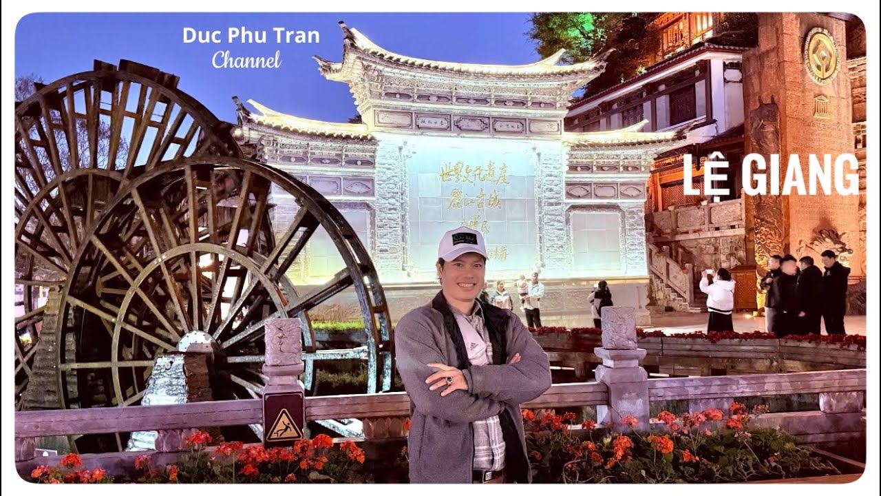 P.2 Livestream Lệ Giang-Đại Lý-Phố Cổ Đài Nghiên: phố bar, Vạn Cổ Lầu cf trà, phố hoa nhà hàng 2025