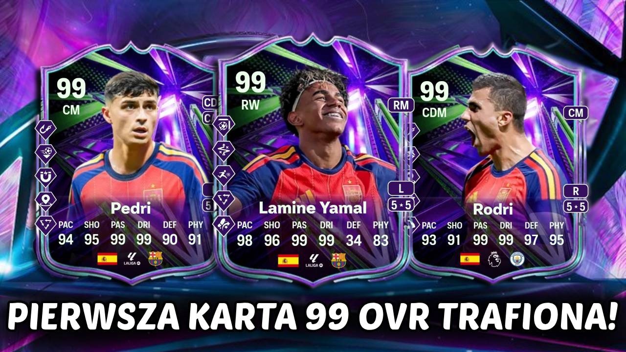 TRAFIŁEM PIERWSZĄ KARTĘ 99 OVR W EA FC 26!
