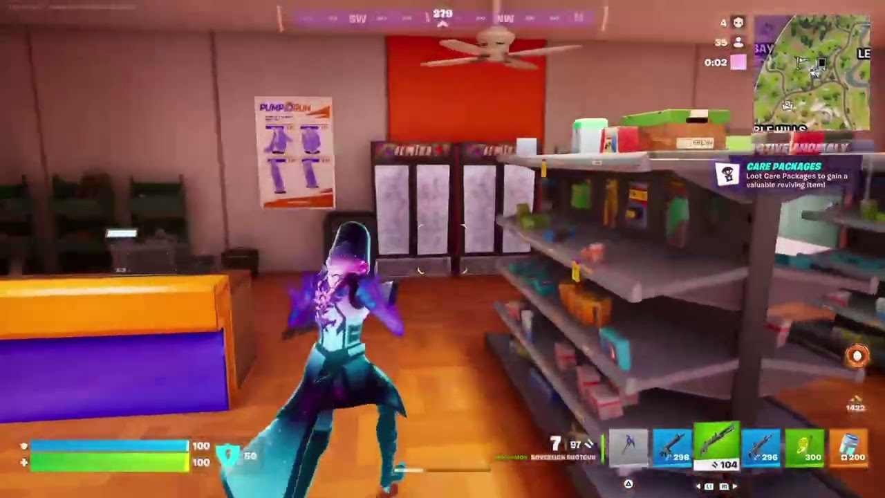 First Fortnite Zerobuilds Match Full Gameplay