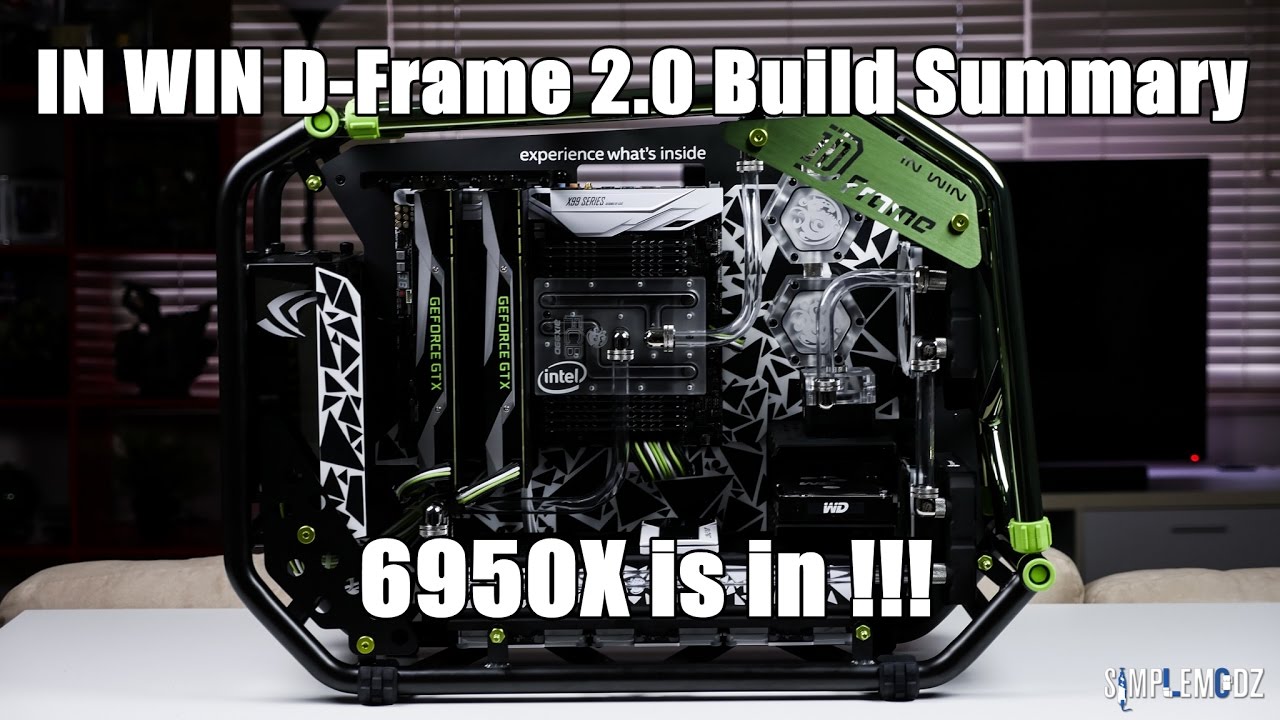 In Win D-Frame 2.0 - Case Mod Overview